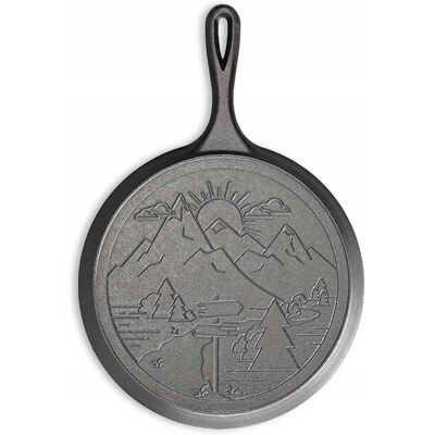 Patelnia Żeliwna Do Naleśników Lodge Mountain Wanderust 26 Cm Patelnia Żeliwna Do Naleśników Lodge Mountain Wanderust 26 Cm