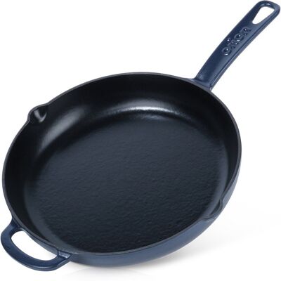 Artemis Patelnia Żeliwna Emaliowana na Gaz Indukcję Grill Ognisko Piekarnika 28 cm Artemis Patelnia Żeliwna Emaliowana na Gaz Indukcję Grill Ognisko Piekarnika 28 cm