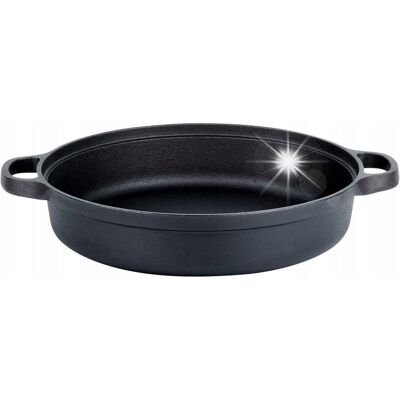 Artemis Patelnia Żeliwna Głęboka Na Gaz Indukcję Grill Ognisko Do Piekarnika 30 Cm Artemis Patelnia Żeliwna Głęboka Na Gaz Indukcję Grill Ognisko Do Piekarnika 30 Cm