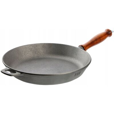 KADAX Patelnia Żeliwna Głęboka Talerz Indukcja Gaz 26cm KADAX Patelnia Żeliwna Głęboka Talerz Indukcja Gaz 26cm