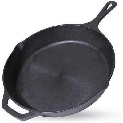 Artemis Patelnia Żeliwna Grill Ognisko do Piekarnika na Gaz Indukcję Talerz 30 cm Artemis Patelnia Żeliwna Grill Ognisko do Piekarnika na Gaz Indukcję Talerz 30 cm