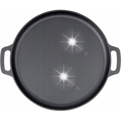 Artemis Patelnia Żeliwna Na Gaz Indukcję Grill Ognisko Do Piekarnika Duża 35 Cm Artemis Patelnia Żeliwna Na Gaz Indukcję Grill Ognisko Do Piekarnika Duża 35 Cm