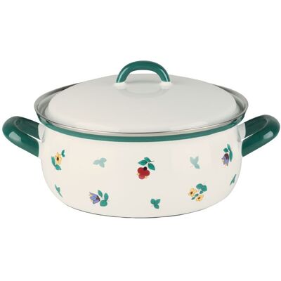 Riess - Garnek Niski 1,5l 18cm Gmundner Streublumen Riess - Garnek Niski 1,5l 18cm Gmundner Streublumen