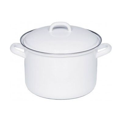 Riess - Garnek Wysoki 4,5 L 22 Cm Classic Weiss Riess - Garnek Wysoki 4,5 L 22 Cm Classic Weiss