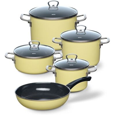 Riess Zestaw Garnków 5 Części Lemon R0558002 Riess Zestaw Garnków 5 Części Lemon R0558002