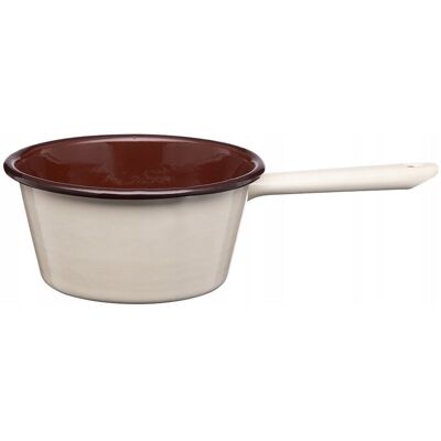 Rondel, Garnek Tradycyjny Galicja Gordon 16cm, 1l Kremowy Rondel, Garnek Tradycyjny Galicja Gordon 16cm, 1l Kremowy