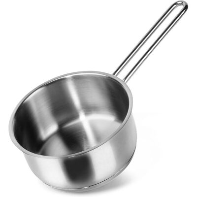 Artemis Rondel Rondelek Mały Garnek z Długim Uchwytem Stalowy Nierdzewny 14 cm 0,9L Artemis Rondel Rondelek Mały Garnek z Długim Uchwytem Stalowy Nierdzewny 14 cm 0,9L