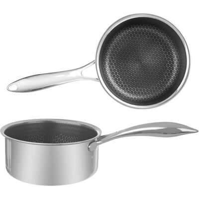 Artemis Rondel Stalowy Garnek Nieprzywierający Orion Cookcell Hybryd 16 cm 1,5L Artemis Rondel Stalowy Garnek Nieprzywierający Orion Cookcell Hybryd 16 cm 1,5L
