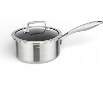 Rondel Stalowy Masterpan 18 Cm Z Pokrywką Stal Nierdzewna Indukcja Rondel Stalowy Masterpan 18 Cm Z Pokrywką Stal Nierdzewna Indukcja