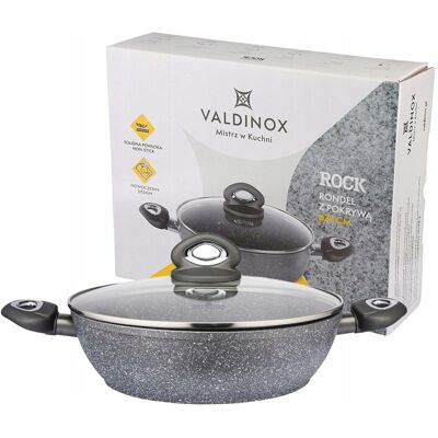 Altom Rondel Z Pokrywką 28 Cm Valdinox Rock 3,5 L Altom Rondel Z Pokrywką 28 Cm Valdinox Rock 3,5 L