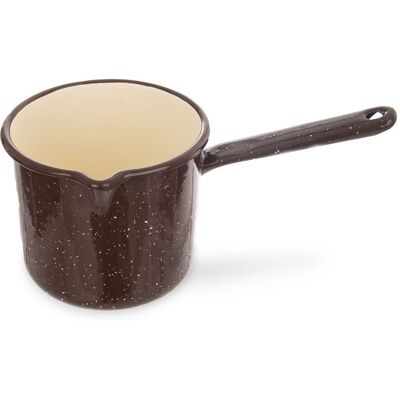 Artemis Rondelek Emaliowany Rondel Garnek z Długim Uchwytem Tradycyjny 12 cm 1,2L Artemis Rondelek Emaliowany Rondel Garnek z Długim Uchwytem Tradycyjny 12 cm 1,2L
