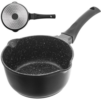 Artemis Rondelek Granitowy Rondel Garnek Uchwytem do Gotowania Duszenia 16 cm 1,3L Artemis Rondelek Granitowy Rondel Garnek Uchwytem do Gotowania Duszenia 16 cm 1,3L