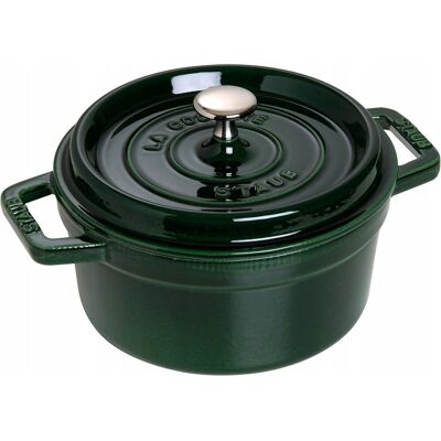 STAUB Emaliowana żeliwna patelnia - 2,6L, Czarna - Naczynie STAUB Emaliowana żeliwna patelnia - 2,6L, Czarna - Naczynie