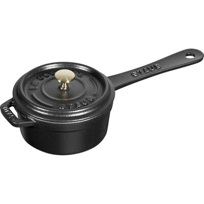 Staub, Mini Rondel Żeliwny 250 Ml, Czarny Staub, Mini Rondel Żeliwny 250 Ml, Czarny