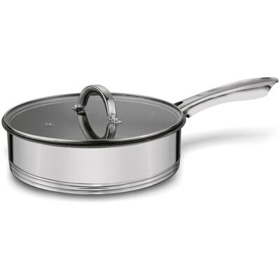 Tadar Uniwersalna Patelnia Indukcja Gaz Niski Rondel Z Pokrywką 24 Cm Non Stick 1,9l Petra Konighoffer Tadar Uniwersalna Patelnia Indukcja Gaz Niski Rondel Z Pokrywką 24 Cm Non Stick 1,9l Petra Konighoffer