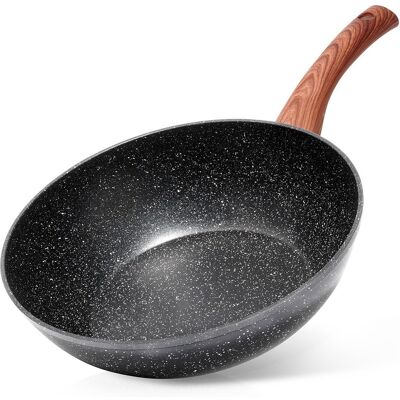 Artemis Wok Granitowy Patelnia Głęboka Do Smażenia Duszenia Dań Azjatyckich 28 cm Artemis Wok Granitowy Patelnia Głęboka Do Smażenia Duszenia Dań Azjatyckich 28 cm