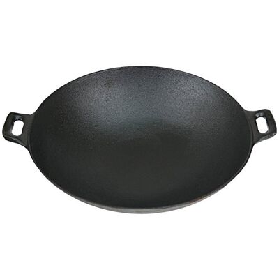 Wok Żeliwny Kinghoff, 31 Cm Wok Żeliwny Kinghoff, 31 Cm