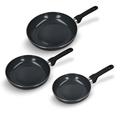 Zwieger Virtu Zestaw Patelni 20cm+24cm+28cm Zwieger Virtu Zestaw Patelni 20cm+24cm+28cm