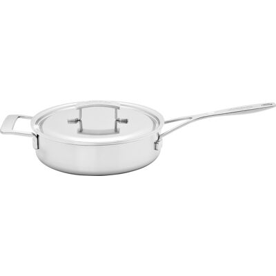 Demeyere Industry 5 Patelnia Głęboka 2h Z Pokrywką 24 Cm Demeyere Industry 5 Patelnia Głęboka 2h Z Pokrywką 24 Cm