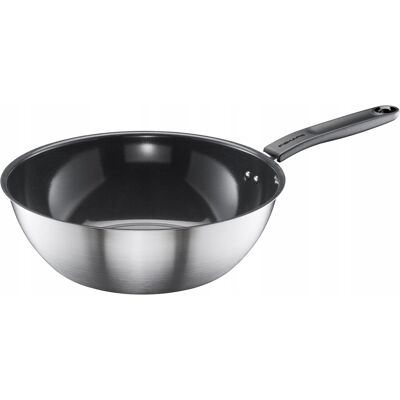 Fiskars Functional Form Wok 28 Cm Powłoka Ceratec Fiskars Functional Form Wok 28 Cm Powłoka Ceratec