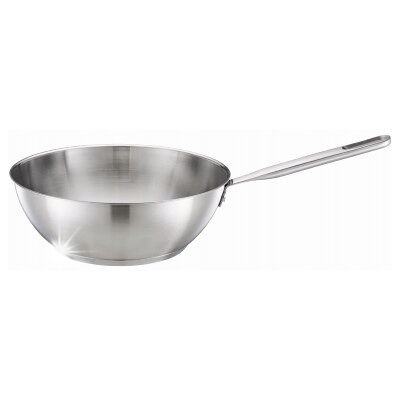 Fiskars Patelnia Głęboka Wok 28 Cm Stal Nierdzewna Inox Gaz Indukcja Fiskars Patelnia Głęboka Wok 28 Cm Stal Nierdzewna Inox Gaz Indukcja