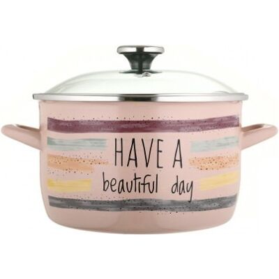 Garnek Emaliowany Z Pokrywką 22 Cm 5 L Habd Metalac Garnek Emaliowany Z Pokrywką 22 Cm 5 L Habd Metalac