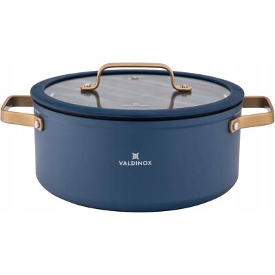 Garnek Indukcja 24 Cm Gaz Premium Powłoka Non-Stick Valdinox Giovanni 4,3 L Garnek Indukcja 24 Cm Gaz Premium Powłoka Non-Stick Valdinox Giovanni 4,3 L