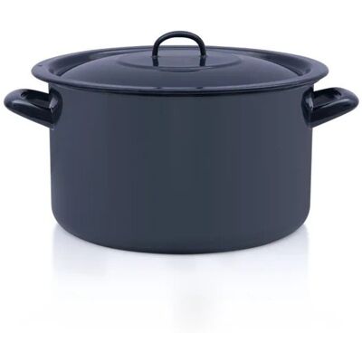 Garnek Klasyczny Emaliowany Z Pokrywką 28 Cm 10 L Metalac Garnek Klasyczny Emaliowany Z Pokrywką 28 Cm 10 L Metalac