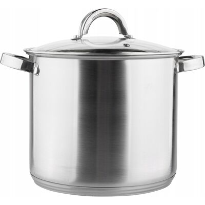 Garnek Z Pokrywką Wysoki 22 Cm Stalowy Indukcja Gaz Altom Design Fabio 7 L Garnek Z Pokrywką Wysoki 22 Cm Stalowy Indukcja Gaz Altom Design Fabio 7 L