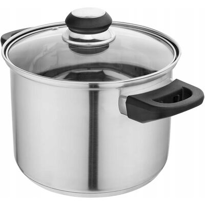 Garnek Ze Stali Nierdzewnej Wysoki Na Indukcję Gaz Altom Design Emilio 4,3l Garnek Ze Stali Nierdzewnej Wysoki Na Indukcję Gaz Altom Design Emilio 4,3l