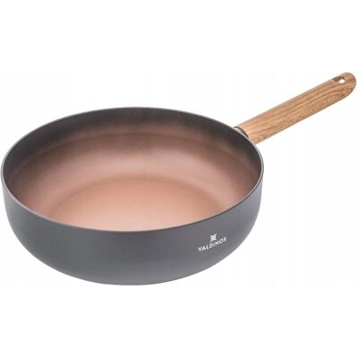 Głęboka Patelnia Indukcja Gaz Nieprzywierająca Wok Valdinox Morgan 26 Cm Głęboka Patelnia Indukcja Gaz Nieprzywierająca Wok Valdinox Morgan 26 Cm