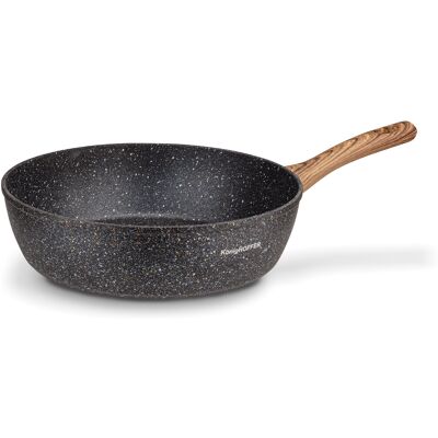 Głęboka Patelnia Indukcja Patelnia Granitowa 28cm Pescado Konighoffer Głęboka Patelnia Indukcja Patelnia Granitowa 28cm Pescado Konighoffer