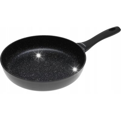 TIROSS Patelnia 24cm Granitowa Indukcja Gaz Kamienna TIROSS Patelnia 24cm Granitowa Indukcja Gaz Kamienna