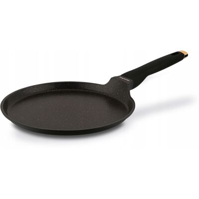 Konighoffer Patelnia Do Naleśników 28cm Duża Non Stick Patelnia Naleśnikowa Black Rose Konighoffer Patelnia Do Naleśników 28cm Duża Non Stick Patelnia Naleśnikowa Black Rose