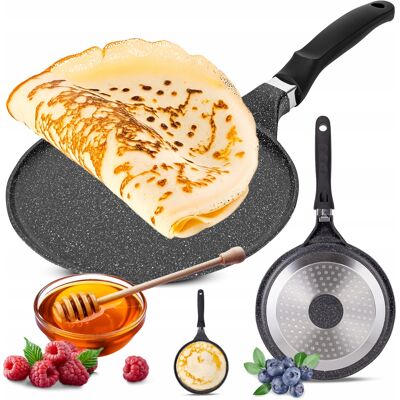 Patelnia Do Naleśników Pancakes 28cm Nieprzywierająca Indukcja Gaz Kamille Patelnia Do Naleśników Pancakes 28cm Nieprzywierająca Indukcja Gaz Kamille