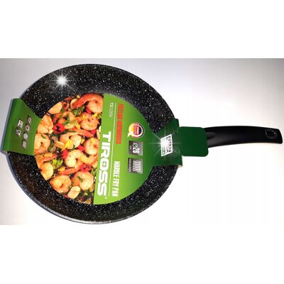 Patelnia Do Smażenia 28cm Indukcja Z Powłoką Marmurową Tiross Ts-1260 Patelnia Do Smażenia 28cm Indukcja Z Powłoką Marmurową Tiross Ts-1260