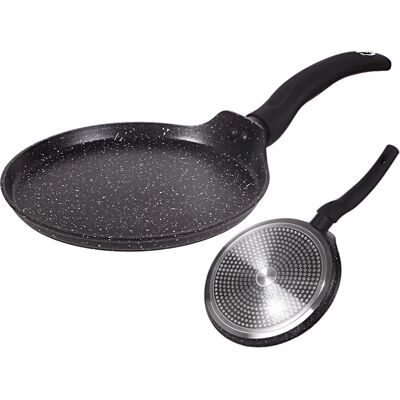 Patelnia Do Smażenia Naleśników Marmurowa Indukcja 24cm Non-Stick Tiross Patelnia Do Smażenia Naleśników Marmurowa Indukcja 24cm Non-Stick Tiross
