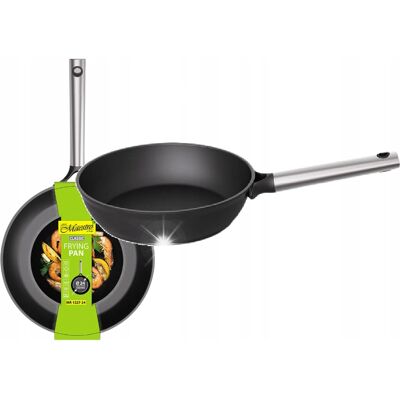 Patelnia Do Smażenia Nieprzywierająca Indukcja 24cm Maestro Mr-1227-24 Patelnia Do Smażenia Nieprzywierająca Indukcja 24cm Maestro Mr-1227-24