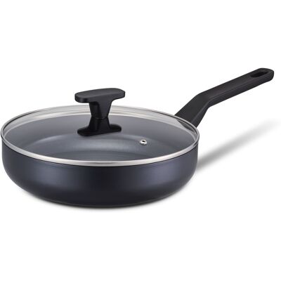 BRABANTIA Patelnia Głęboka Z Pokrywką 26 Cm Onyx 101812 BRABANTIA Patelnia Głęboka Z Pokrywką 26 Cm Onyx 101812