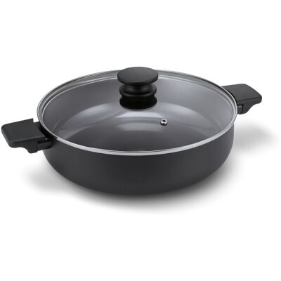BRABANTIA Patelnia Głęboka Z Pokrywką 28 Cm Vanta 102251 BRABANTIA Patelnia Głęboka Z Pokrywką 28 Cm Vanta 102251
