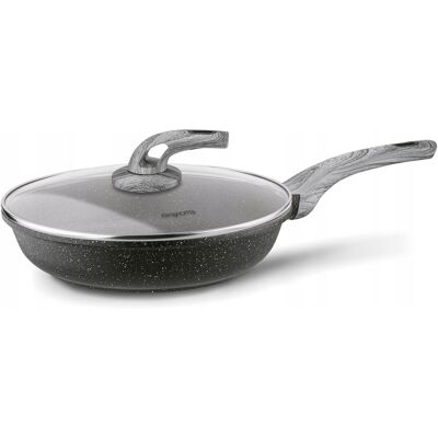 Patelnia Granitowa Indukcja Pokrywką Bardzo Twarda Konighoffer Fegato 28 Cm Patelnia Granitowa Indukcja Pokrywką Bardzo Twarda Konighoffer Fegato 28 Cm