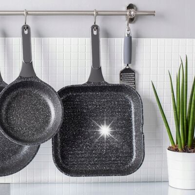 Patelnia Grillowa Valdinox Pure 28 Cm Non-Stick Gaz Indukcja Patelnia Grillowa Valdinox Pure 28 Cm Non-Stick Gaz Indukcja