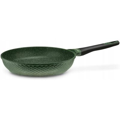 Konighoffer Patelnia Indukcja Granitowa Patelnia Marmurowa 28cm Green Husk Konighoffer Patelnia Indukcja Granitowa Patelnia Marmurowa 28cm Green Husk