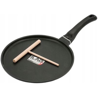 KINGHoff Patelnia Naleśnikowa Do Naleśników Nieprzywierająca 26cm Indukcja Gaz KINGHoff Patelnia Naleśnikowa Do Naleśników Nieprzywierająca 26cm Indukcja Gaz