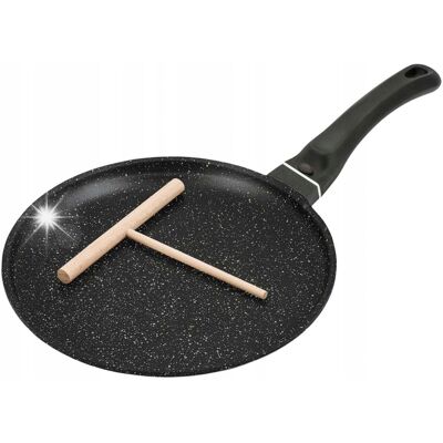 Patelnia Z Powłoką Granitową Do Naleśników 26cm Kinghoff Kh-3960 Patelnia Z Powłoką Granitową Do Naleśników 26cm Kinghoff Kh-3960