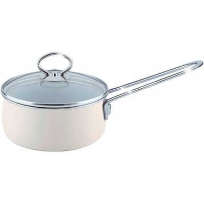 Riess Rondel Z Pokrywą 1,0l 16cm Avorio Riess Emalia Austria Riess Rondel Z Pokrywą 1,0l 16cm Avorio Riess Emalia Austria