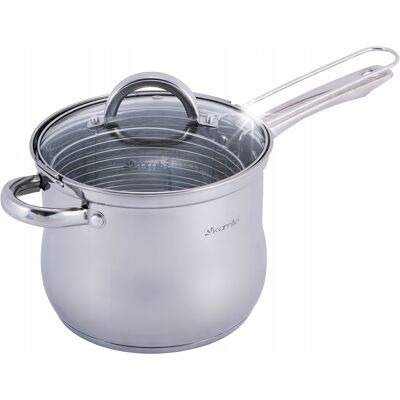 Rondel Kamille Stal Nierdzewna 3,5 L Z Pokrywką Garnek Do Frytek 5852 Rondel Kamille Stal Nierdzewna 3,5 L Z Pokrywką Garnek Do Frytek 5852