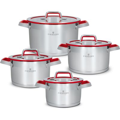 Zestaw Garnków 8 El. Klassiker Pro Zwieger Indukcja, Gaz Zestaw Garnków 8 El. Klassiker Pro Zwieger Indukcja, Gaz