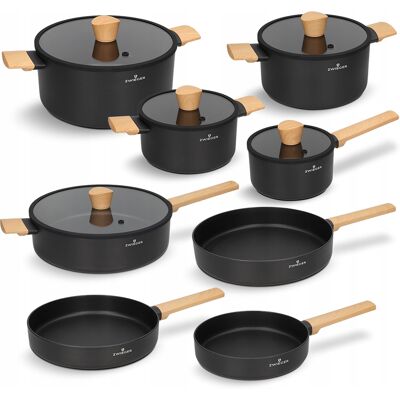 Zestaw Garnków I Patelni Zwieger 13 El. Norven Zwieger Zestaw Garnków I Patelni Zwieger 13 El. Norven Zwieger