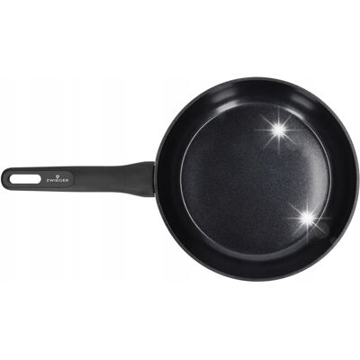 Zwieger Patelnia Aluminiowa Powłoka Ceramiczna Indukcja Stiga Czarna 24cm Zwieger Patelnia Aluminiowa Powłoka Ceramiczna Indukcja Stiga Czarna 24cm